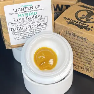 (g) UNFILTERED Lighten Up (H) 1G Live Resin