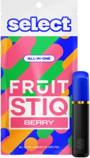 (each) Select Essentials FRUIT STIQ Disposable Blackberry Blast Sativa - 1g