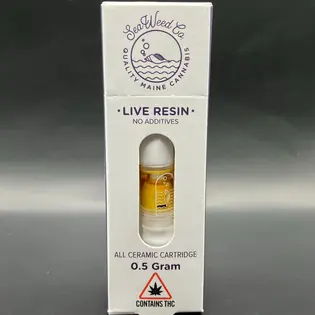 (g) 1/2g Live Resin Cart | White Widow | Hybrid