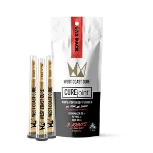 (each) Gas Pack - WCC 1g CUREjoint 3 Pack - Skywalker OG(I) SFV OG(H) WCC OG(I)