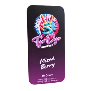 (3.54g) Tye Dye (Classic Gummies-Mixed Berry)