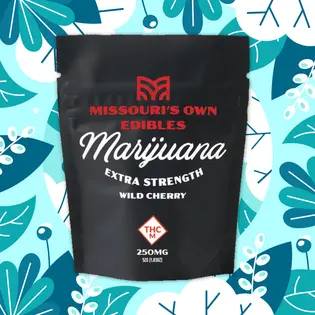 (0.25g) Missouri's Own - Wild Cherry - High Dose Indica - Gummies - 250mg (10pk)