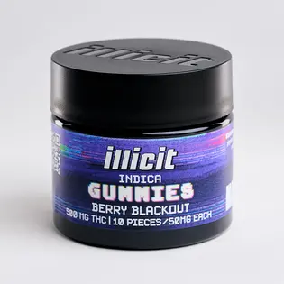 (0.5g) Berry Blackout Gummies 500mg