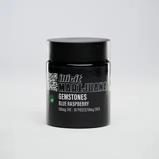 (0.1g) Blue Raspberry Gemstones 100mg