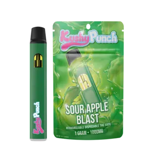 (1.0g) Sour Apple Blast | Disposable Vape | 1g
