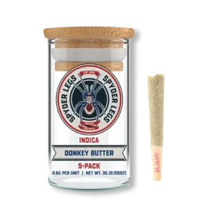 (3.0g) Donkey Butter 5pk Infused Pre-Rolls