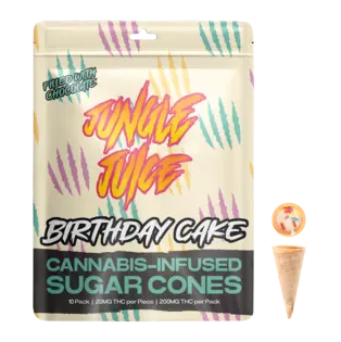(6.25g) Birthday Cake Sugar Cone