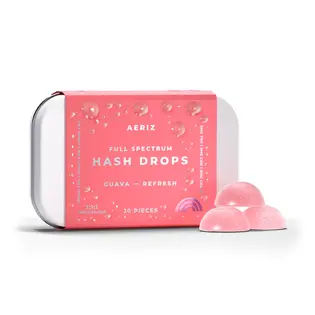 (0.1g) Aeriz Refresh Guava (H) 1:1:1 THC:CBD:CBG FSHO Gummies 5mg 20pk