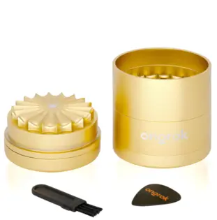 5 Piece Magnetic Grinder - Gold