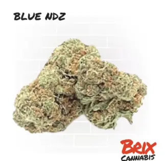 (3.5g) BRIX CANNABIS WHOLE FLOWER BLUE NDZ (H) 00080