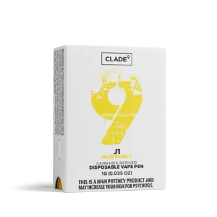 (1.0g) Clade9 J1 Disposable Vape Cartridge