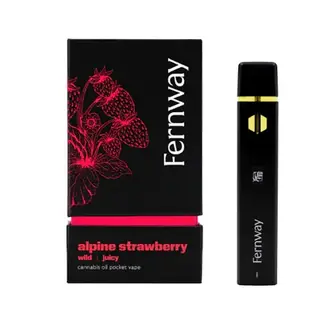 (1.0g) Fernway Alpine Strawberry Traveler Vape Cart