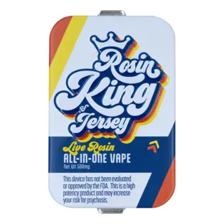 (0.5g) Rosin King of Jersey - Fatso x Banjo Live Rosin - AIO - .5g