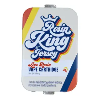(0.5g) Rosin King of Jersey - Fog Dog Live Rosin - Cartridge - .5g