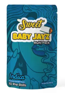 (9.0g) 10 Pck .9g Gas Breath (I) Pre-Roll - Sweet Baby Jayz