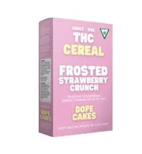 (0.17g) DOPE CAKES - Strawberry Crunch - Cereal - 200mg