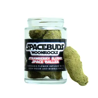 (28.0g) 1oz Moonrocks | Strawberry Slushie