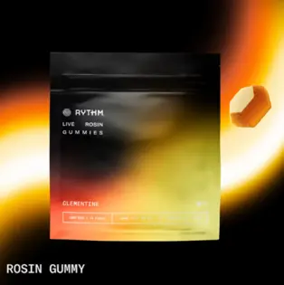 (0.1g) Clementine Live Rosin Gummies 100mg