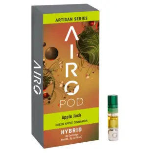 (0.5g) Apple Jack Vape Cartridge (.5g)(Airo)