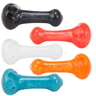 2.5" Assorted Bulk Glass Hand Pipe
