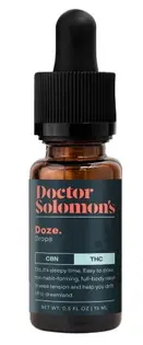 (1.0g) 1:1 CBN:THC Doze RSO Tincture 100mg/100mg