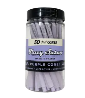 1 1/4" Purple Cones 50pk