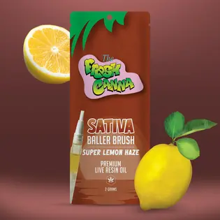 (2.0g) Fresh Canna Live Resin Brush | Super Lemon Haze