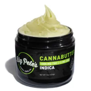 (1.0g) Indica CannaButter 1000mg Big Pete's