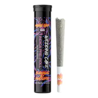(1.0g) Jungle Juice 1g Pre Roll Wedding Cake