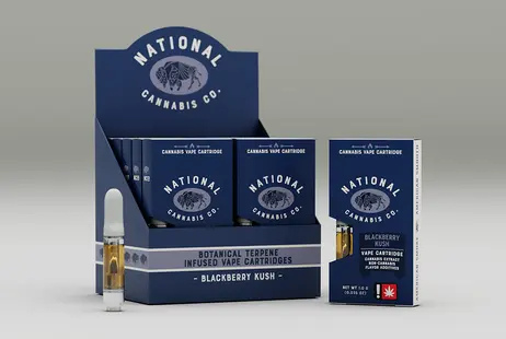 (1.0g) Blackberry Kush -  Cartridge 1g