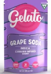 (0.2g) Gelato | Grape Soda Gummies | 200mg