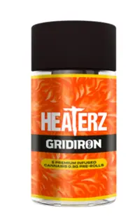 (2.5g) Heaterz - JPF - 5x0.5g Infused Preroll