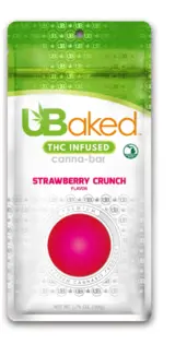 (3.33g) Strawberry Crunch | Canna Bar | UBaked
