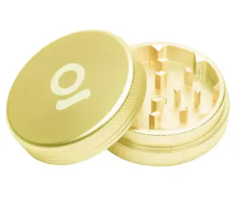 2 Piece Magnetic Grinder - Gold