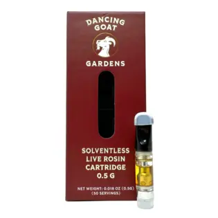 (g) DGG | Dulce de Uva | 0.5g Live Rosin Cartridge