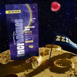 (each) Incredibles | Gummies | Snoozzzierberry 2:1:1 THC:CBG:CBN | 100mg/10pk