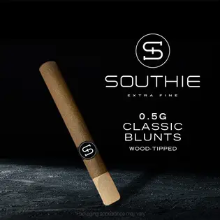 (g) Hippie Crasher .5g Wood Tip Blunt (Southie)