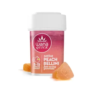 (each) Peach Bellini - Sativa [10pk] (100mg)