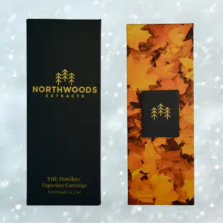 (g) Northwoods Jack Herer Distillate Vape Cart 0.5 G