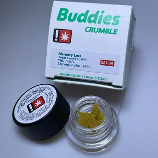 (g) Memory Loss-  Crumble