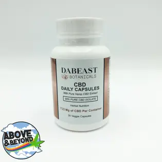 (each) Dabeast -Daily CBD Capsules
