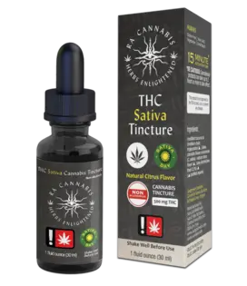 (each) Sun God Ra THC Sativa Tincture