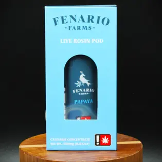 (g) Hash Burger Live Rosin Pod