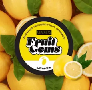 (each) Gummies - Lemon Fruit Gems - 100mg