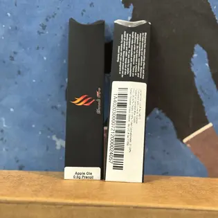 (g) Apple Ole .5G infused w Garlic Sherbert Kief