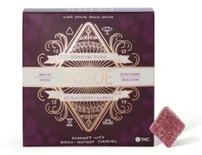 (each) Downtime (100mg THC : 100mg CBD) [20PK]