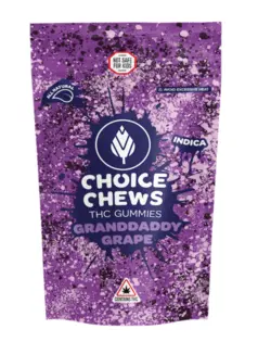 (each) Gummies - Granddaddy Grape Indica - 10 Pcs - 100mg