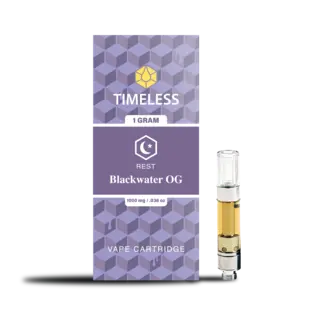 (each) Timeless AIO Cartridge 1G: Blackwater OG (Indica)