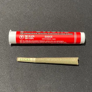 (g) Pre-Roll 1g Sauce (STICKS)