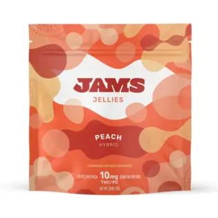 (each) Grassroots Jams Jellies High Dose Peach 2pk (H) 100mg